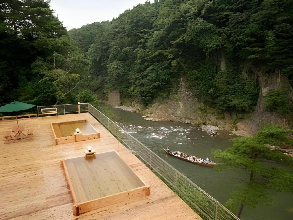 Kinugawa Niouson Plaza Hotel Nikko Buitenkant foto